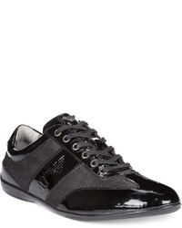 Armani Jeans Patent Low Top Sneakers