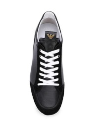 Emporio Armani Perforated Low Top Sneakers