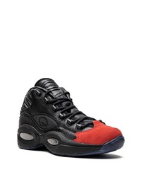 Reebok Question Mid Packer Leather Sneakers