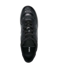 Emporio Armani Quilted Hybrid Lace Up Sneakers
