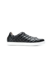 Gianvito Rossi Quilted Lace Up Sneakers