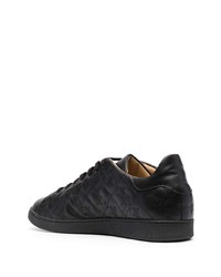 Billionaire Quilted Leather Low Top Sneakers
