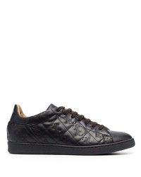 Billionaire Quilted Leather Low Top Sneakers