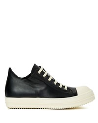 Rick Owens Ramone Leather Low Top Trainers