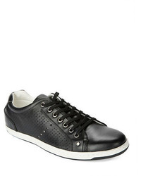 Kenneth Cole Reaction Range R Danger Leather Lace Up Sneakers