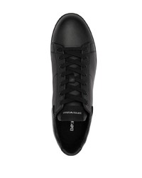 Emporio Armani Rear Logo Print Sneakers