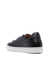 Magnanni Round Toe Leather Sneakers