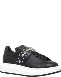 Alexander McQueen Show Studded Leather Trainers