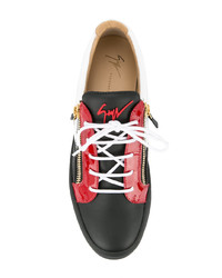 Giuseppe Zanotti Design Side Zipped Sneakers