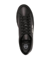 Philipp Plein Signature Low Top Leather Sneakers
