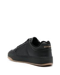 Saint Laurent Sl61 Leather Perforated Sneakers