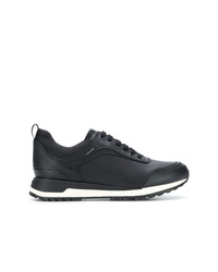 Geox Smooth Lace Up Sneakers