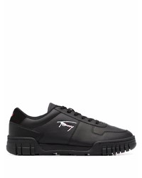 Tommy Hilfiger Suede Panelled Low Top Trainers
