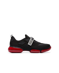 Prada Touch Strap Fastening Sneakers