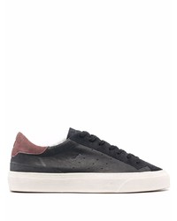 D.A.T.E Two Tone Flatform Sneakers