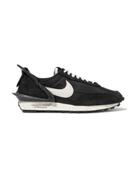 Nike Undercover Daybreak Shell Suede And Leather Sneakers