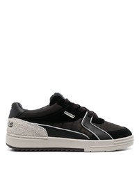 Palm Angels University Panelled Leather Sneakers