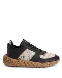 Giuseppe Zanotti Urchin Panelled Leather Sneakers