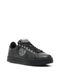 VERSACE JEANS COUTURE V Emblem Court 88 Leather Sneakers