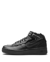 Nike X Comme Des Garons Air Force 1 Mid Sneakers