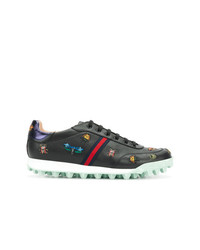 Gucci Yell Low Top Embroidered Sneakers