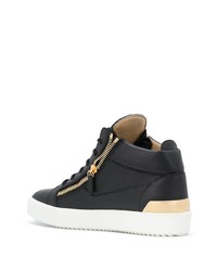 Giuseppe Zanotti Zip Detail Low Top Sneakers