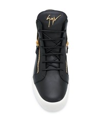 Giuseppe Zanotti Zip Detail Low Top Sneakers