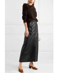 Nanushka Ayona Faux Leather Maxi Skirt