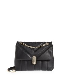 Ted Baker London Ayahlin Quilted Leather Crossbody Bag In Black At Nordstrom