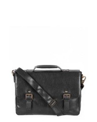 Boconi Becker Leather Messenger Bag
