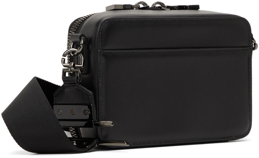 Givenchy Black Antigona U Camera Messenger Bag, $2,505 | SSENSE | Lookastic