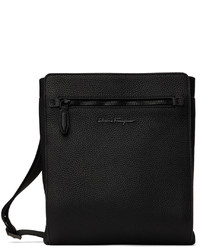 Ferragamo Black Firenze Messenger Bag
