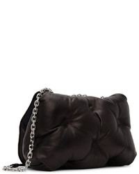 Maison Margiela Black Glam Slam Flap Messenger Bag