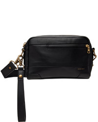 Master-piece Co Black Gloss Messenger Bag