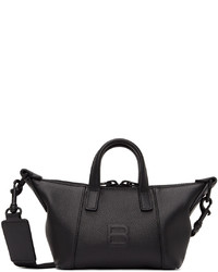 Balenciaga Black Hourglass Carry All Messenger Bag