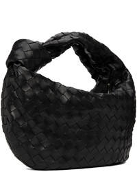 Bottega Veneta Black Jodie Messenger Bag