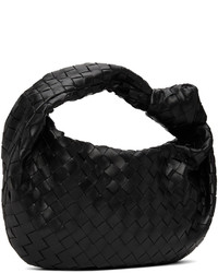 Bottega Veneta Black Jodie Messenger Bag