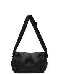 Maison Margiela Black Leather Glam Slam Messenger Bag