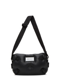 Maison Margiela Black Leather Glam Slam Messenger Bag