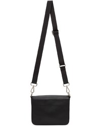 A-Cold-Wall* Black Leather Messenger Bag