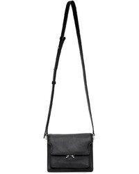 Marni Black Mini Soft Trunk Messenger Bag