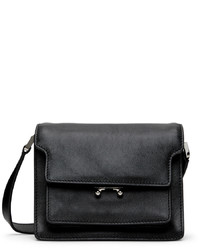 Marni Black Mini Soft Trunk Messenger Bag