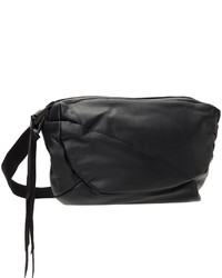 The Viridi-anne Black Padded Messenger Bag
