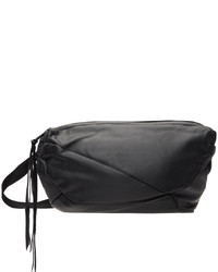 The Viridi-anne Black Padded Messenger Bag