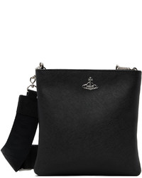 Vivienne Westwood Black Squire Messenger Bag