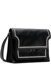 Marni Black Studded Messenger Bag