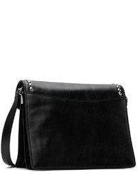 Marni Black Studded Messenger Bag