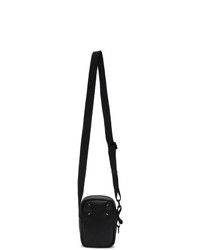 Maison Margiela Black Zero Impact Leather Mini Bum Bag