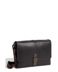 Boconi Leather Messenger Bag