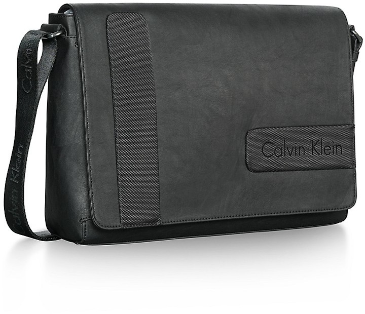Calvin Klein Gibson Messenger, $129 | Calvin Klein | Lookastic
